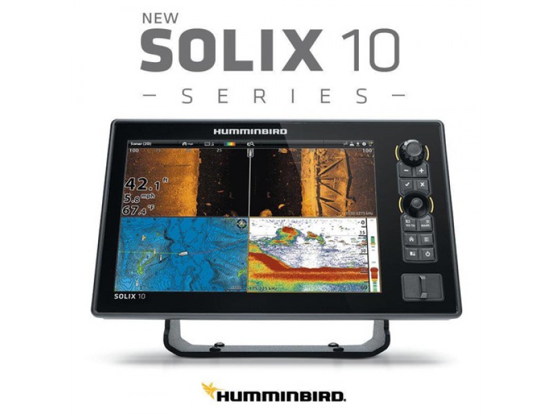 Sondeur Humminbird Tactile SOLIX 10'' Méga SI