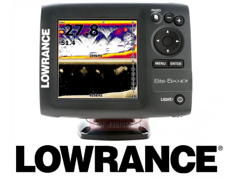 Sondeur Lowrance Elite 5X HDI