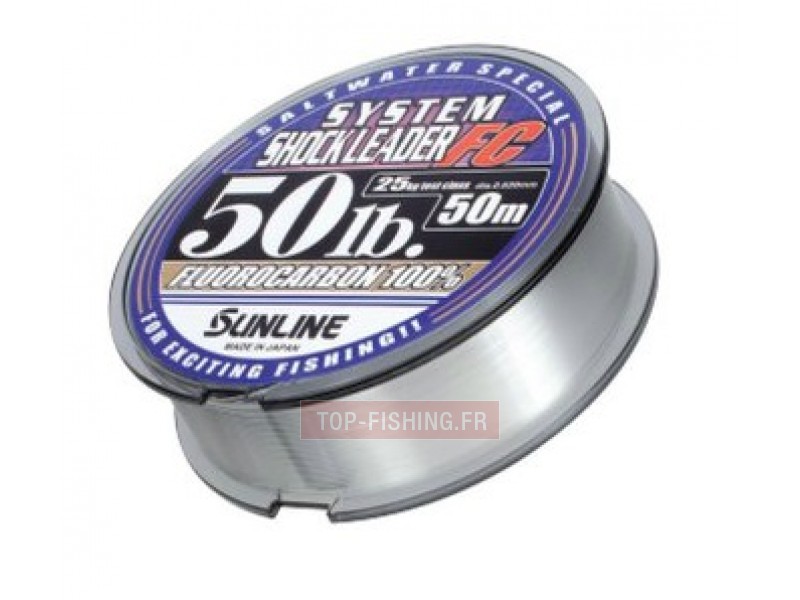 Sunline System Shock Leader Fluorocarbon 50m