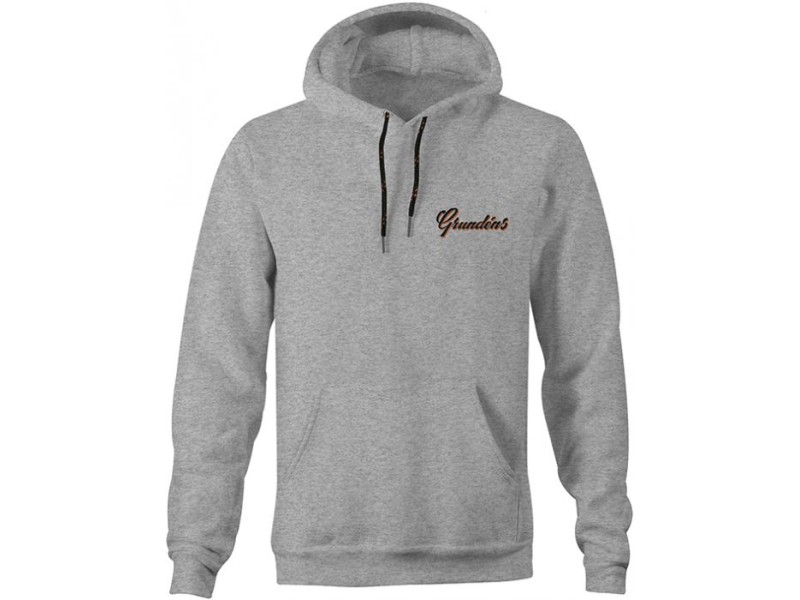 Sweat Grundens Displacement Hoodie Athletic Heather