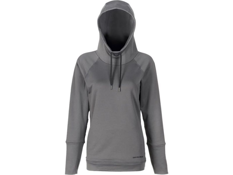 Sweat Femme Grundens Women Maris Hoodie Charcoal