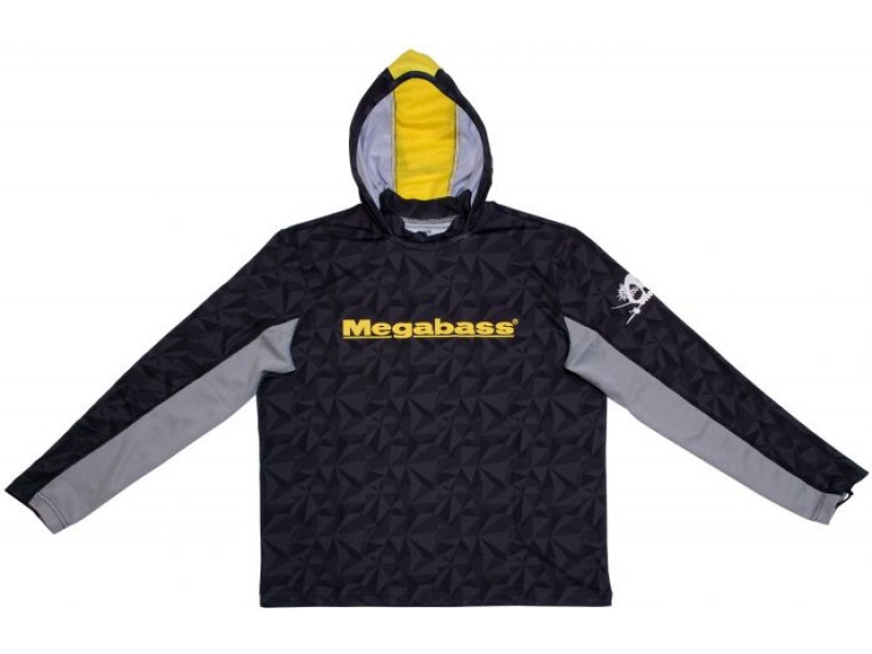 Sweat Megabass Game Hoodie Black