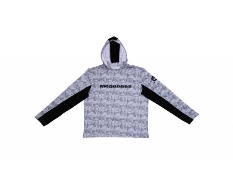 Sweat Megabass Game Hoodie White