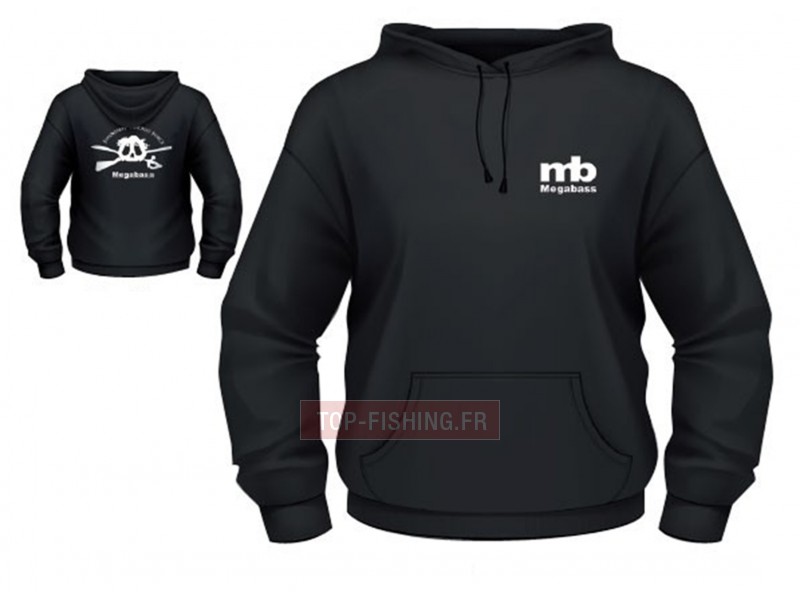 Sweat Megabass Tête de Mort