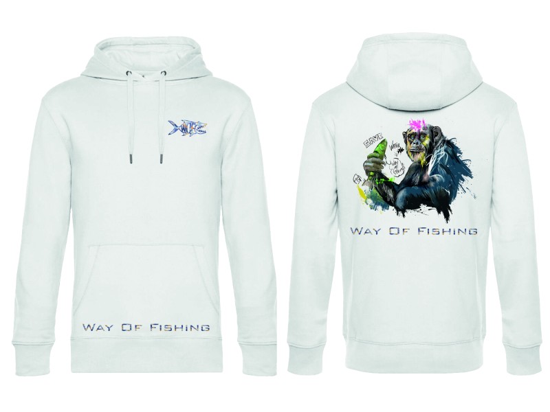 Sweat Way Of Fishing Bonobo 2024 Blanc