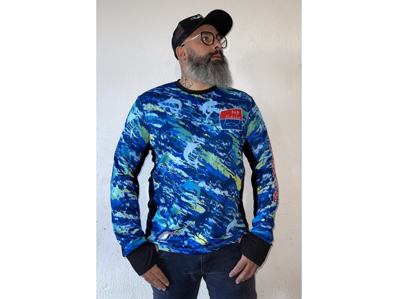 T-Shirt Manches Longues UV Top Fishing