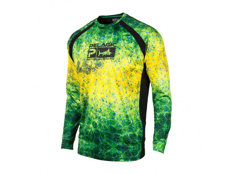 T-Shirt Pelagic Vaportek Dorado Hex