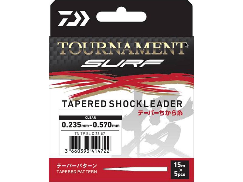 Tête De Ligne Daiwa Tournament Tapered Shock Leader