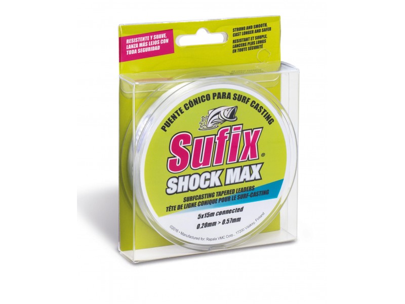 Tête De Ligne Sufix Shock Max 15m