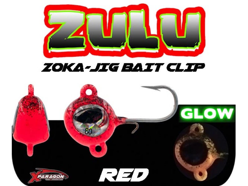 Tête Plombée X-Paragon Zulu Zoka Bait Clip