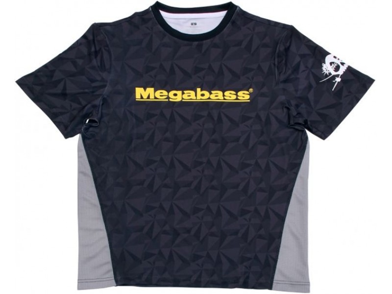 Tee Shirt Megabass Game Noir