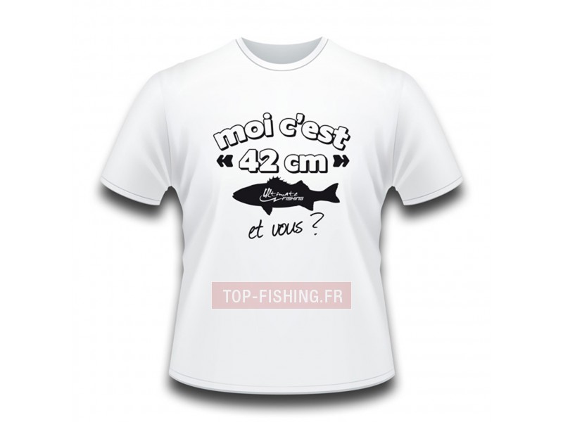 Vue 5) Tee Shirt Moi C est 42cm Blanc
