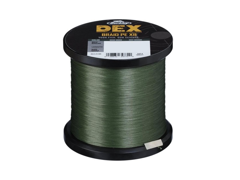 Tresse Berkley Dex Braid X8 Moss Green 3000m