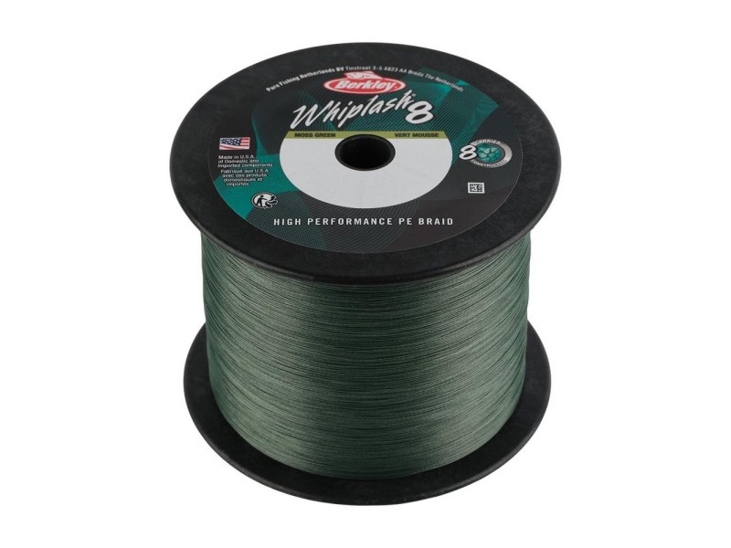 Tresse Berkley Whiplash8 Moss Green 2000m