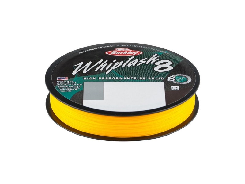 Tresse Berkley Whiplash 8 Yellow 300m