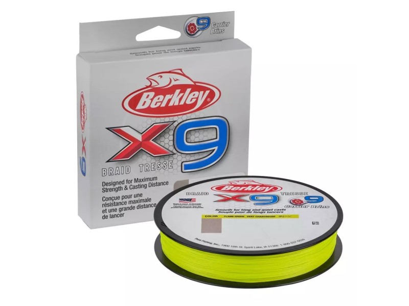 Tresse Berkley X9 Braid Flame Green 150m