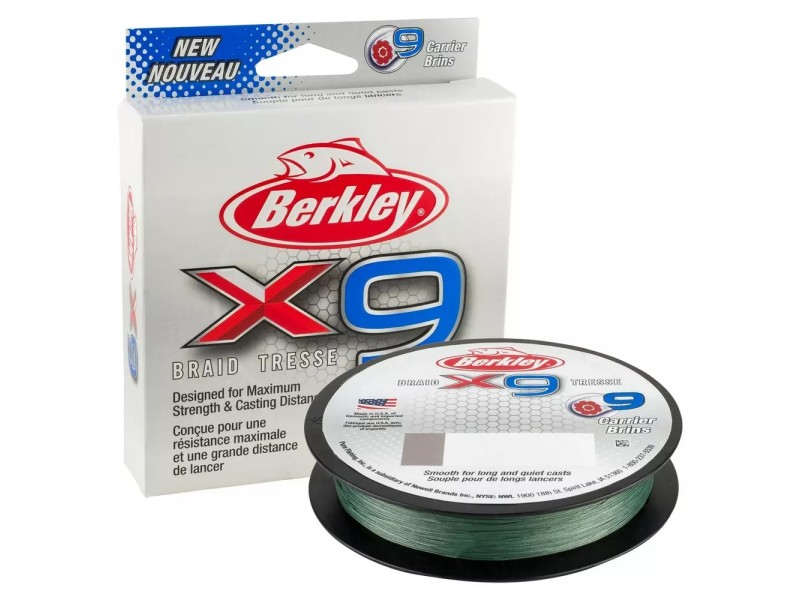 Tresse Berkley X9 Braid Low Vis Green 300m