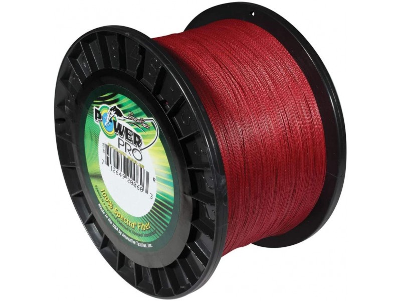 Tresse Power Pro  Rouge 1370m