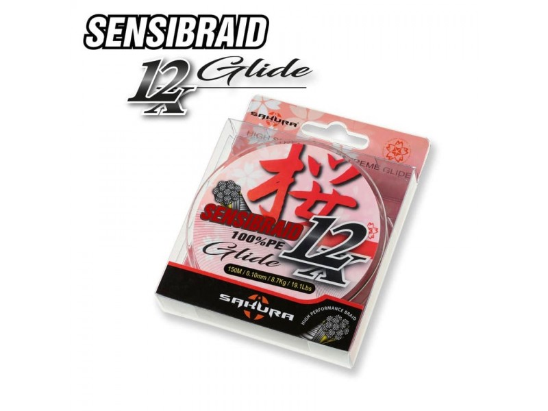 Tresse Sakura Sensibraid 12X Vert 150m