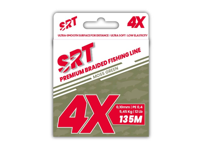 Tresse Sert 4X Srt Moss Green 135m