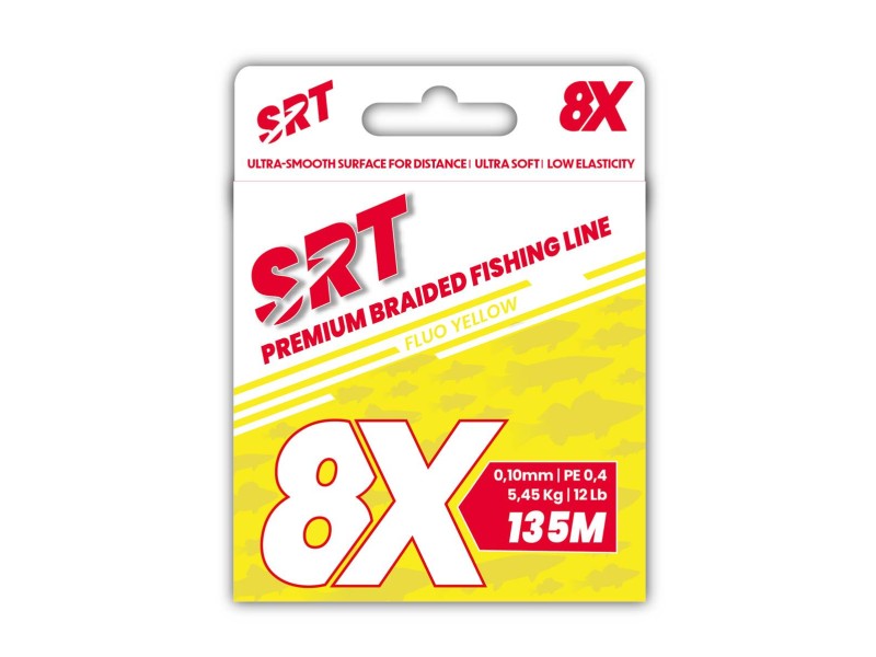 Tresse Sert 8X Srt Fluo Yellow 135m