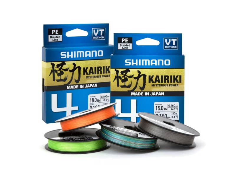 Tresse Shimano Kairiki 4 Orange 300m