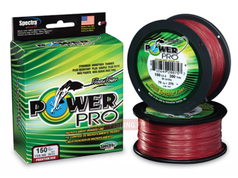 Tresse Power Pro Rouge 135m