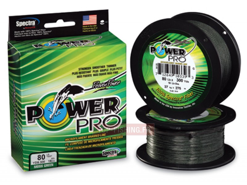 Tresse Power Pro Vert 135m