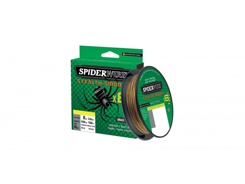 Tresse Spiderwire Stealth Smooth 8 Camo 150m