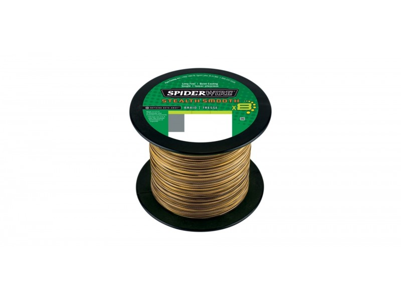 Tresse Spiderwire Stealth Smooth 8 Camo 1800m