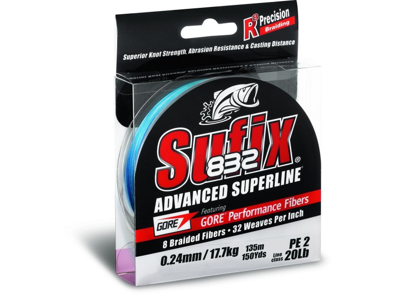 Tresse Sufix 832 Advanced Superline Coastal Camo 450m