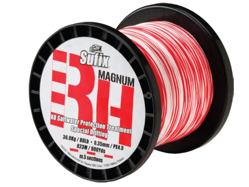 Tresse Sufix Rh-Magnum Mulitcouleur 823m