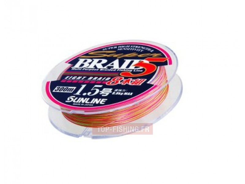 Tresse Sunline Super Braid 5 - 8 brins 300m