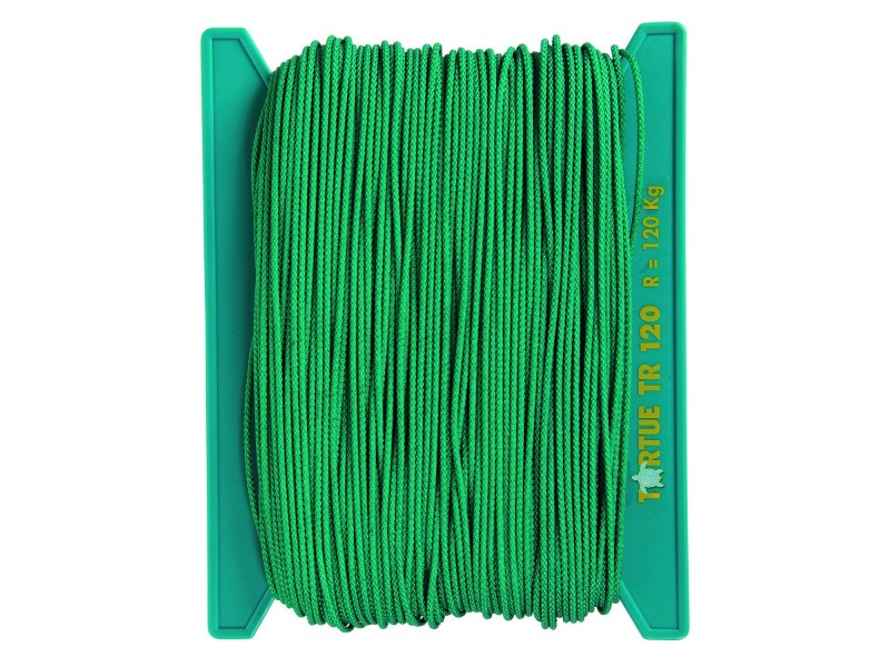 Tresse Tortue Ligne De Fond Vert 100m