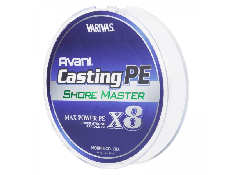 Tresse Varivas Avani Casting PE Shore Master x8