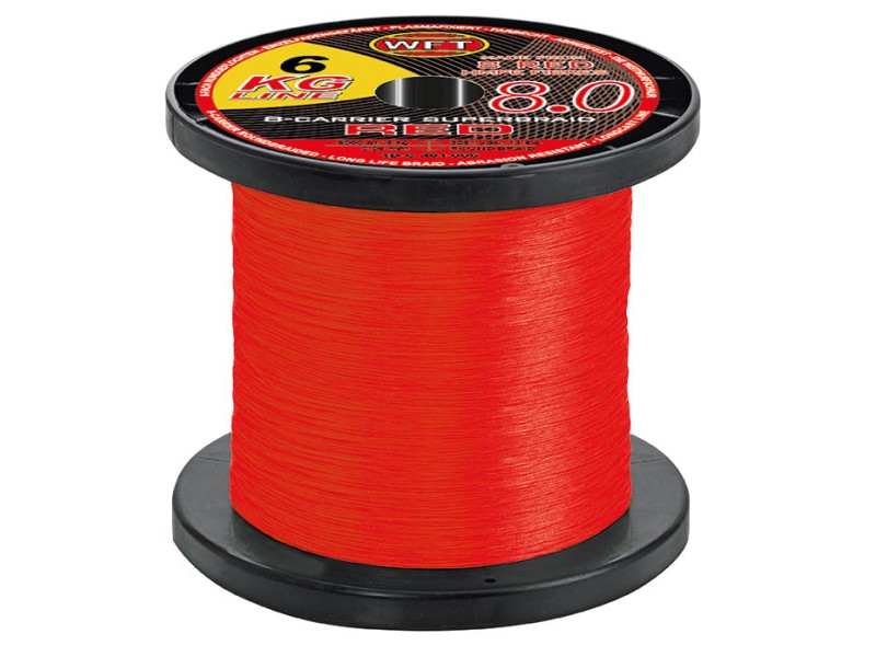 Tresse WFT KG 8.0 Red 3000m