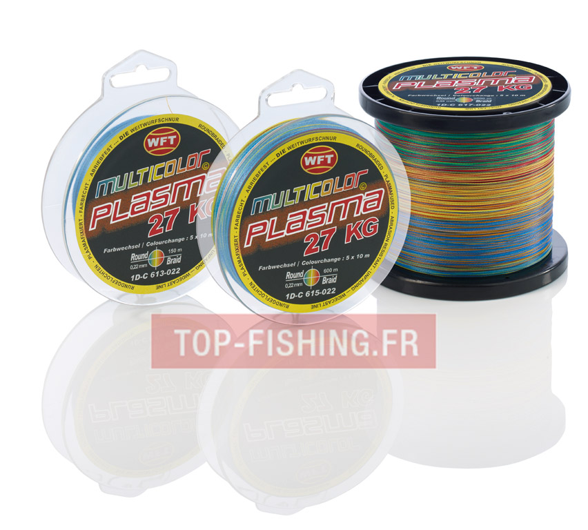 Tresse WFT Plasma Multicouleur 600m