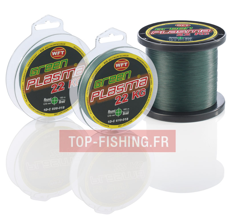 Tresse WFT 8 brins Target Fish Perche (Tresse pour Pêche du bord