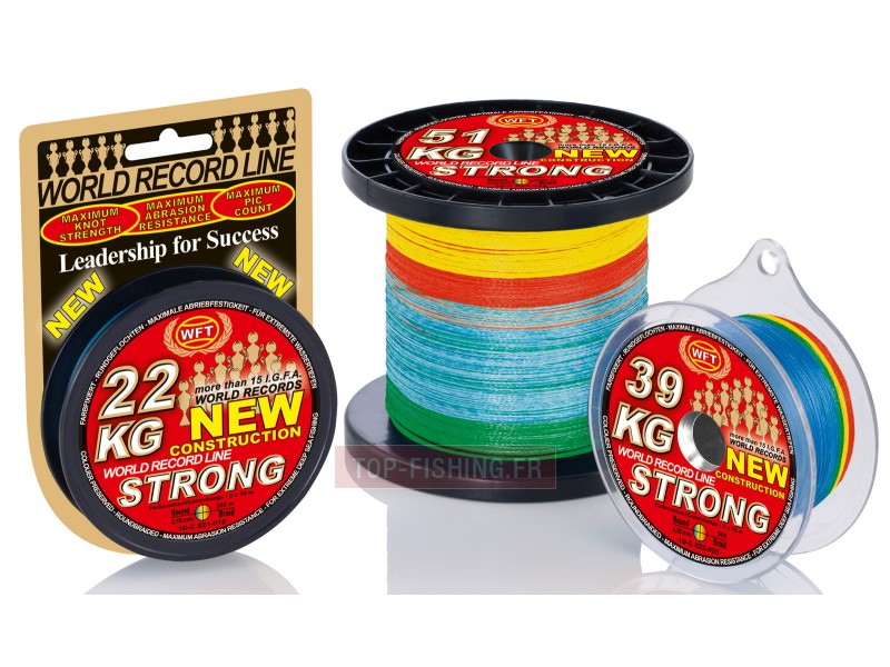 Tresse WFT KG Strong Multicouleur 300m