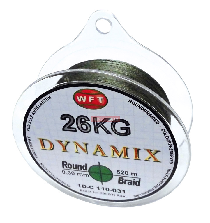 Tresse WFT Round Dynamix KG Moss Green Exact