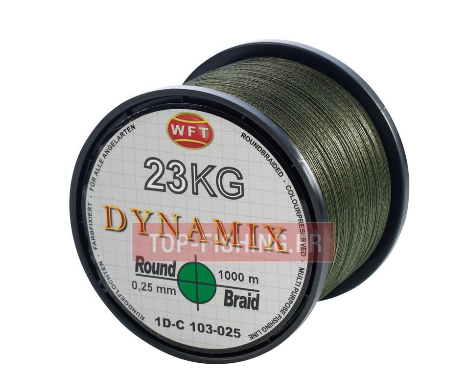 Tresse WFT Round Dynamix KG Moss Vert