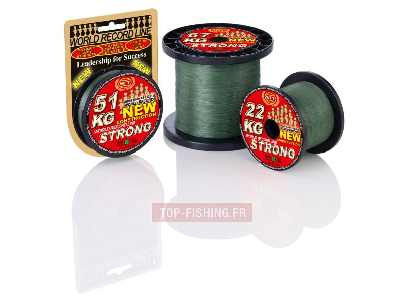 Tresse WFT KG Strong Verte 600m