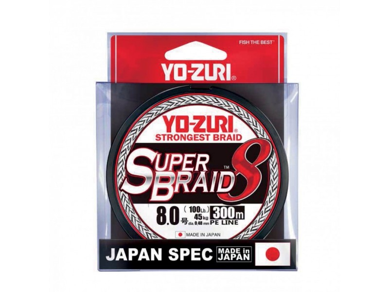 Tresse Yo-Zuri Superbraid 8x argent 135m