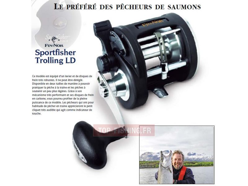 Moulinet Fin-Nor Sportfisher Trolling LD