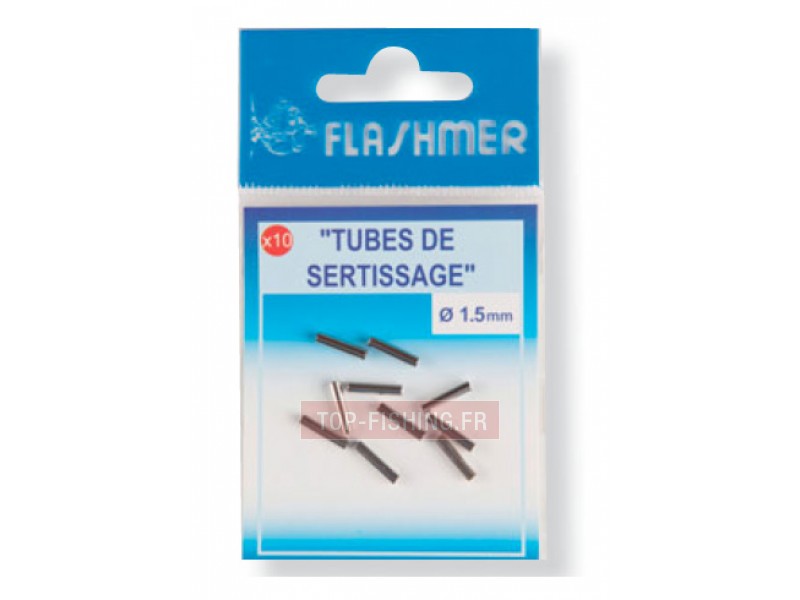 Tubes de Sertissage Flashmer - Pochette de 10