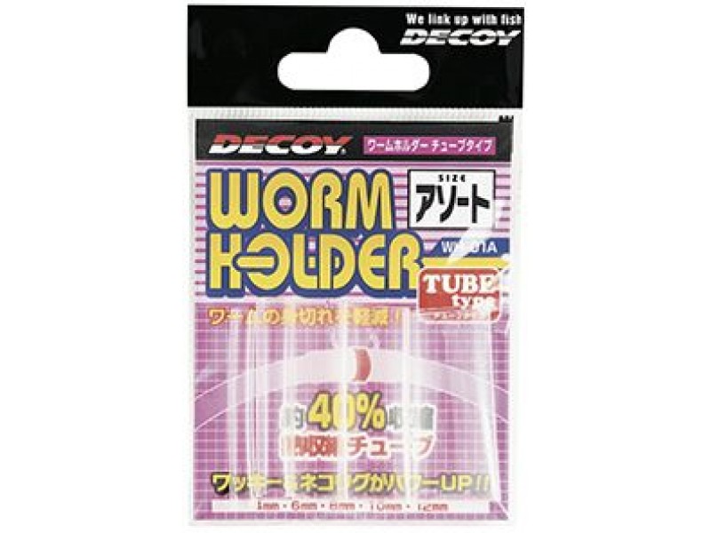 Tubes Transparents Decoy WH-01A Worm Holder