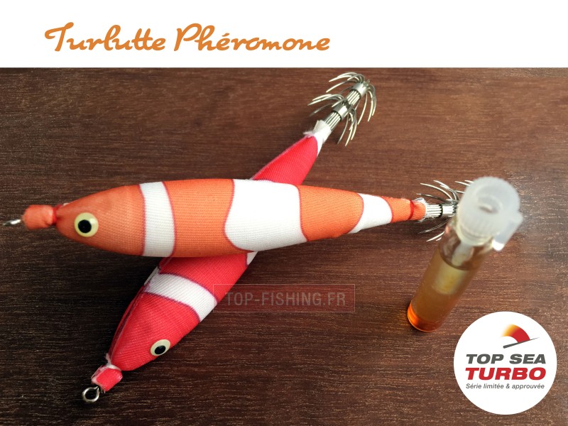 Vue 5) Turlutte Top Sea Turbo Phéromone