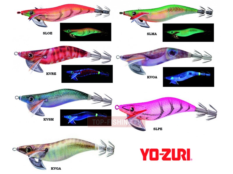 Turlutte Yo-Zuri Aurie-Q RS - 6 cm