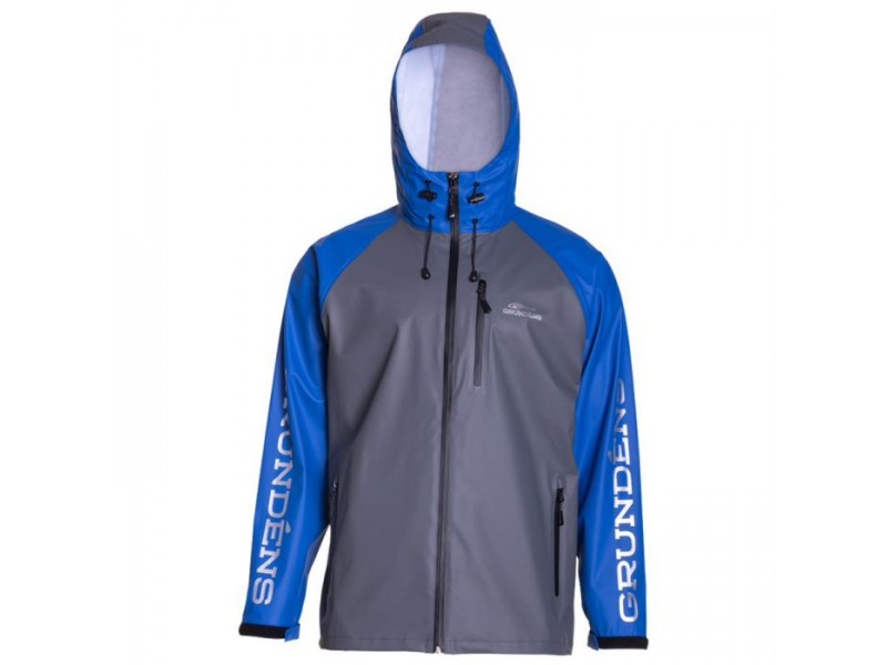 Veste Grundens Tourney Full Zip Jacket Ocean Blue