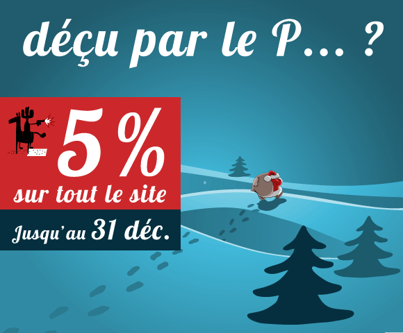 Déçu par le P... ? Top Fishing fait une remise de 5% jusqu'au 31 décembre